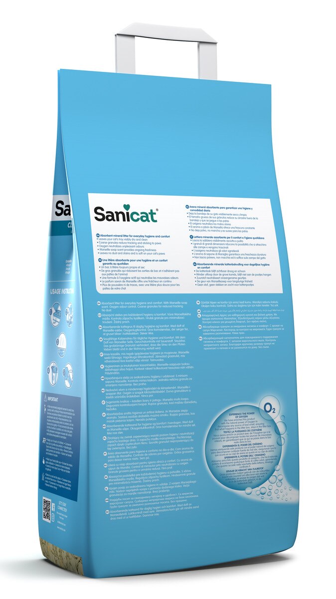 Sanicat Classic Marsella Soap Cat Litter - 10 Litre_1